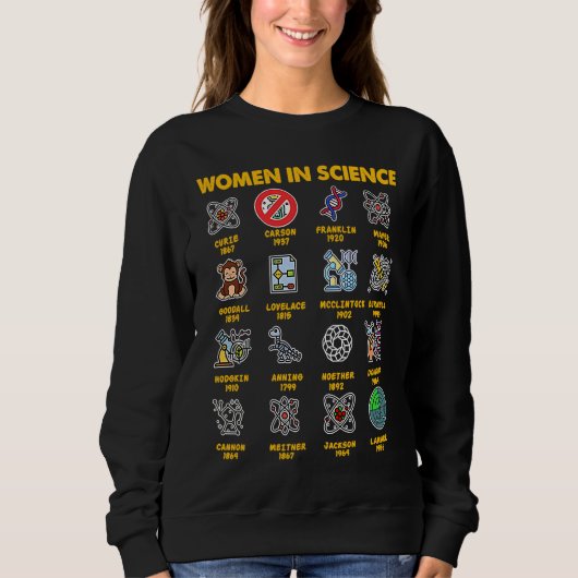 Women in Science Sweatshirt (Vorderseite)