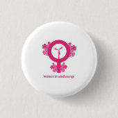 Women in Wind Energy – Feminist Gift Button (Vorderseite)