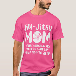 Women Jiu Jitsu Mama Brasilianischer Jujitsu Mixed T-Shirt