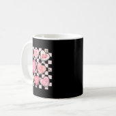 Women Labor And Delivery Nurse Hearts Candy Valent Kaffeetasse (Vorderseite Links)