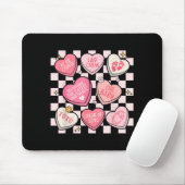 Women Labor And Delivery Nurse Hearts Candy Valent Mousepad (Mit Mouse)