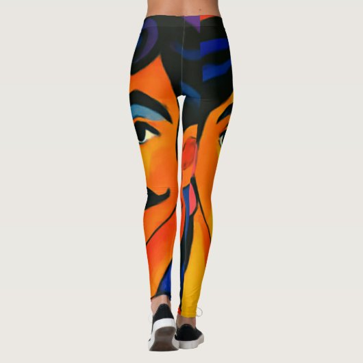 women leggings colorful design (Rückseite)