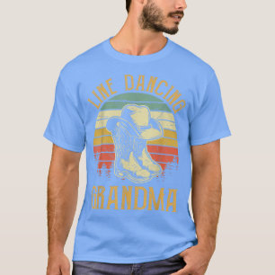 Women Line Dance Oma T Dancing Tanz Land T-Shirt