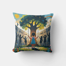 women llegging covered kids dreams kissen