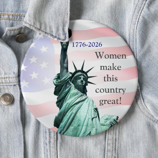 Women Make This Country Great! Button 4 (Beispiel)