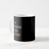 Women Math Is Tough But So Are You Math Teacher Ma Kaffeetasse (Vorderseite Links)