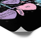 Women Obstetrics Valentine's Day Nurse Ob Gyn Obst Poster (Ecke)