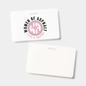 Women of Asphalt Badge Ausweis (Vorder- & Rückseite)