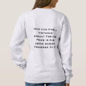 Women of Valor Sweatshirt (Rückseite)
