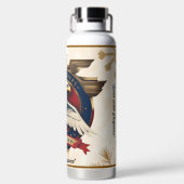 "Women on Wings" Trinkflasche (Rückseite)