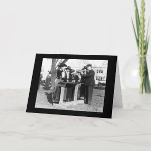 Women Police Officers and Guns 1914 Karte