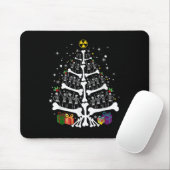Women Radiology Skeleton Christmas Tree Xray Tech  Mousepad (Mit Mouse)