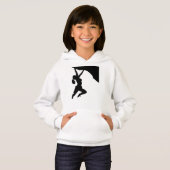 Women Rock Climbing Climber Hoodie (Vorne ganz)