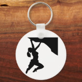 Women Rock Climbing Climber Schlüsselanhänger (Vorderseite)