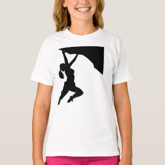 Women Rock Climbing Climber T-Shirt