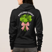 Women’s cute St.Patrick’s Day Hoodie (Rückseite)
