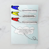 Women’s History Month Ameila Earhart Greeting Card Karte (Innenseite)