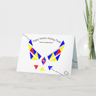 Women’s History Month Ameila Earhart Greeting Card Karte