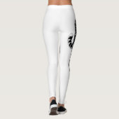 Women’s Leopard Leggings – Bold & Stylish (Rückseite)