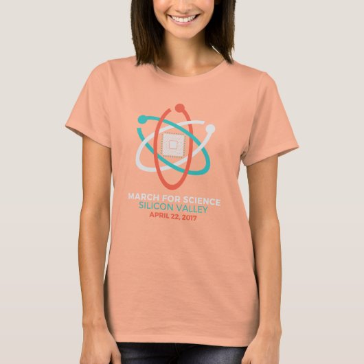 Women’s Navy Science March T T-Shirt (Vorderseite)