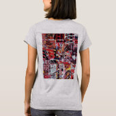 Women’s T-Shirt – Fragmented Pulse (Rückseite)
