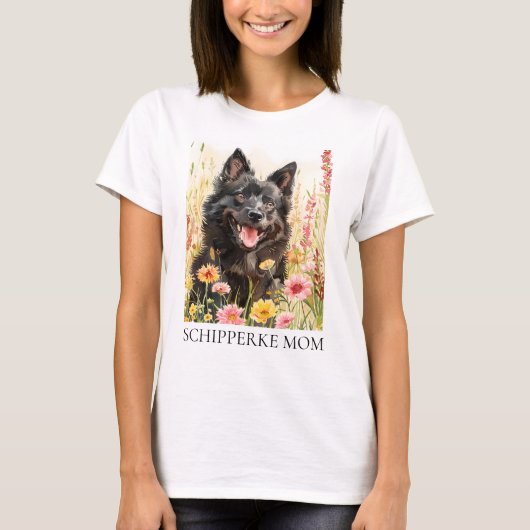 Women’s T-Shirt – Schipperke Mom  (Vorderseite)