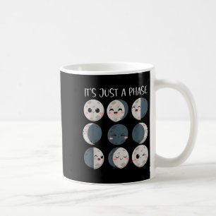 Women Science Teacher Moon Phases Scientist Back T Kaffeetasse