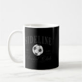 Women Sideline Social Club Soccer Mom Game Day Mot Kaffeetasse (Links)