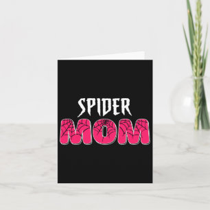Women Spider Mama Groovy Family Party Mama Mütter Karte