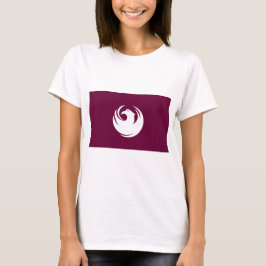 Women T Shirt with Flag of Phoenix, Arizona, USA