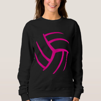 Women Volleyball Apparel - Grafikdesign für Mädche Sweatshirt