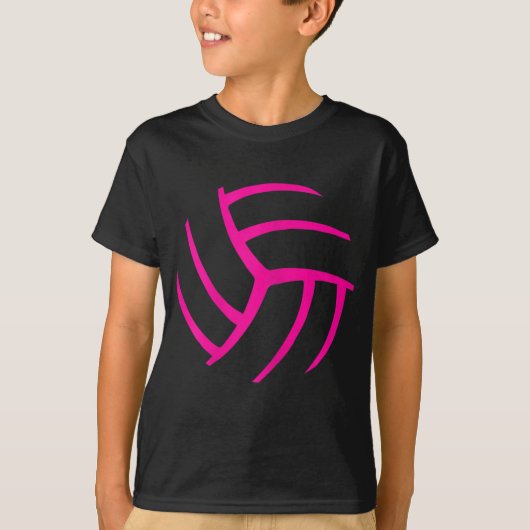 Women Volleyball Apparel - Grafikdesign für Mädche T-Shirt (Vorderseite)