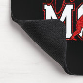 Women Wrestling Mom Funny Wrestle Wrestler Mothers Mousepad (Ecke)