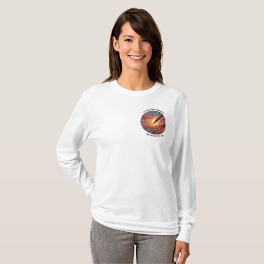 Women Writer's T Shirt - pocket logo (Vorne ganz)