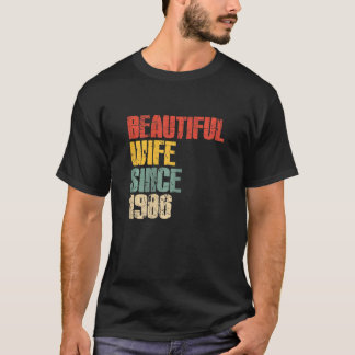 Womens 37th Wedding Anniversary for Her Handsome W T-Shirt
