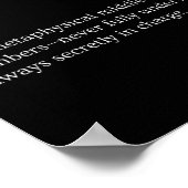 Womens 67 Definition Meme V-neck Poster (Ecke)