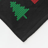 Womens 67 Meme Christmas Ornaments Ugly Sweater Xm Fleecedecke (Ecke)