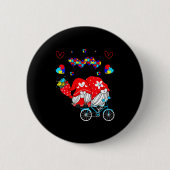 Womens Accept Understand Love Autism Awareness Gno Button (Vorderseite)