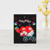 Womens Accept Understand Love Autism Awareness Gno Karte (Gelbe Blume)