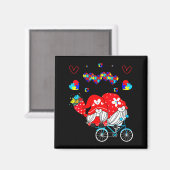 Womens Accept Understand Love Autism Awareness Gno Magnet (Vorderseite/Rückseite)