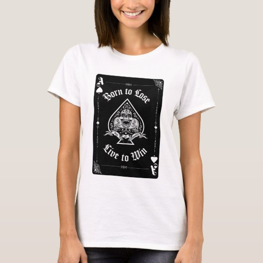 Women's Ace of Spaces shirt (Vorderseite)