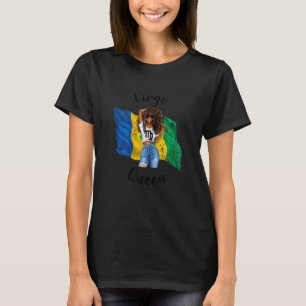 Womens Afro St Vincent Virgo Queen African St Vinc T-Shirt