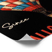 Womens Albuquerque Balloon Festival New Mexico Fie Poster (Ecke)