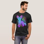 Womens Alebrije Fox Mexican T-Shirt (Vorne ganz)