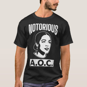 Womens Alexandria Ocasio-cortez Der berüchtigte Ao T-Shirt
