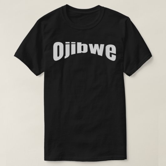 Womens Anishinaabe Chippewa Language Ojibwe VNeck  T-Shirt (Design vorne)