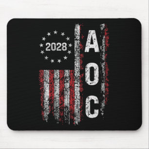 Womens Aoc Alexandria Ocasio Cortez 2028 für Presi Mousepad