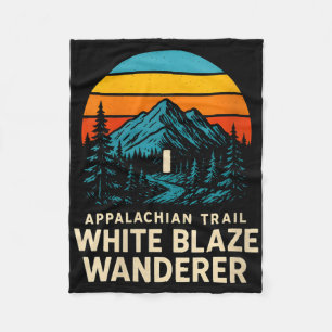 Womens Appalachian Trail White Blaze Wanderer Retr Fleecedecke