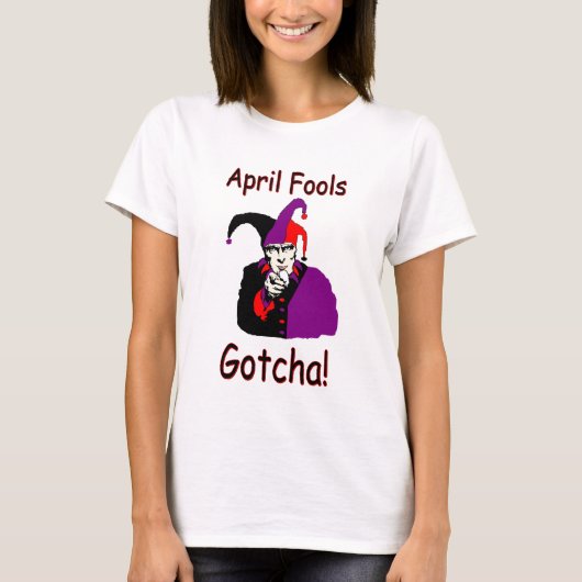 Womens April Fools T - Shirt (Vorderseite)