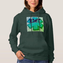 Women's Aqua EMT Hoodie